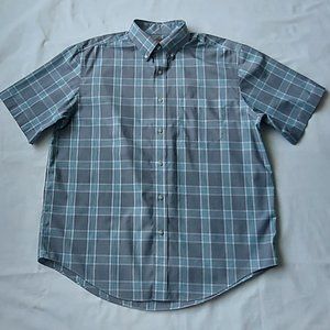 Roundtree & Yorke, L, short sleeve, button-down shirt